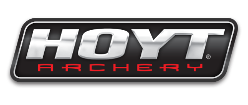 Hoyt Archery logo on a black background
